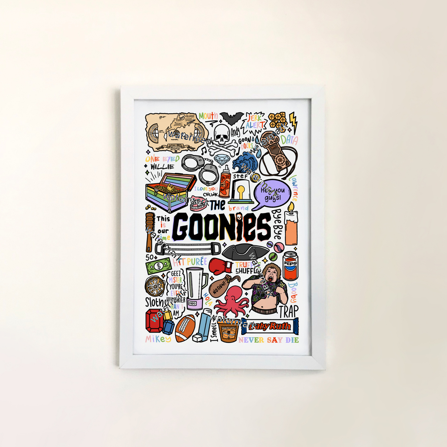 The Goonies print