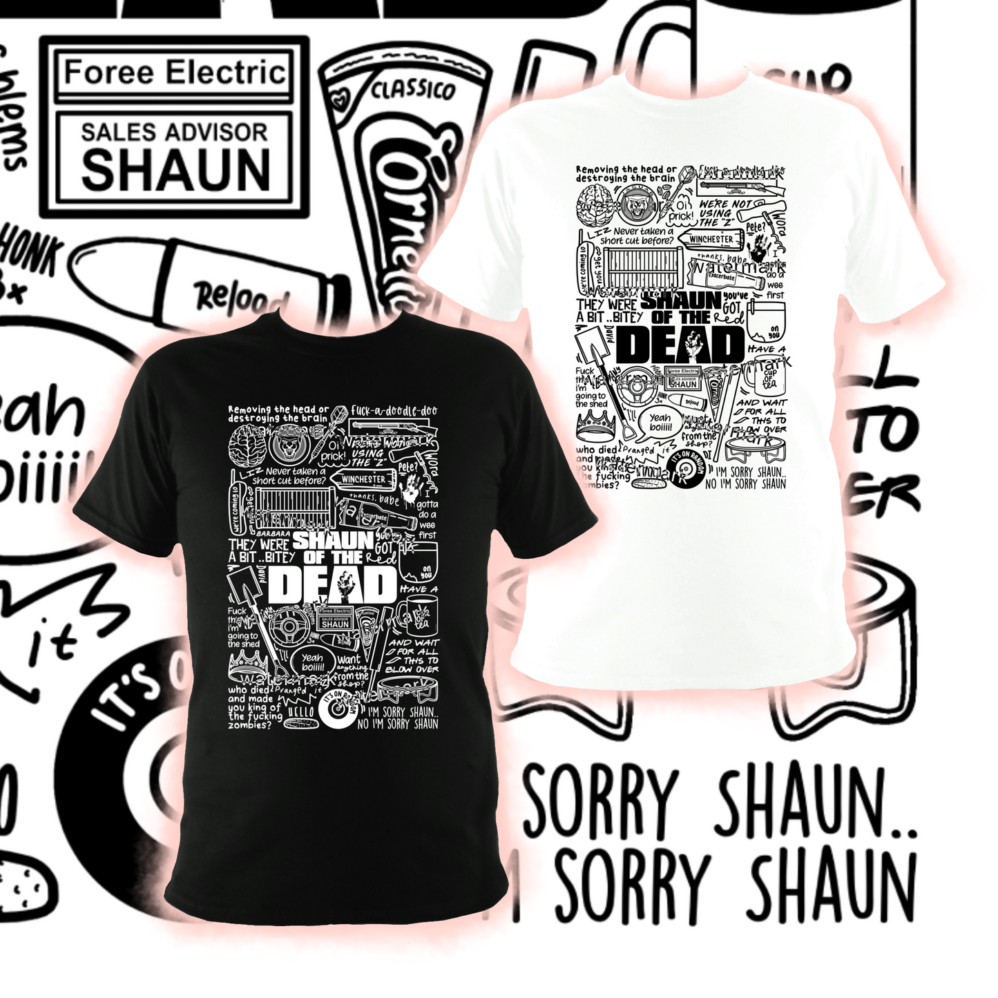 Shaun Of The Dead t shirt