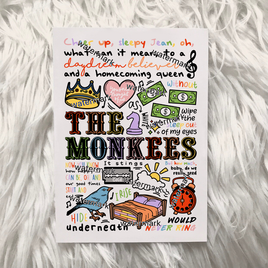 The Monkees Daydream Believer print