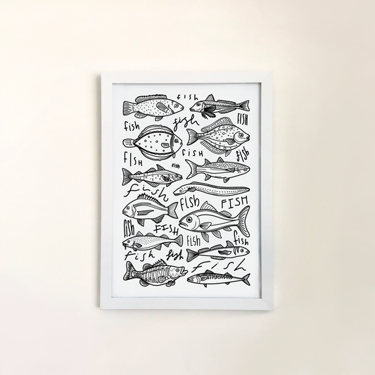 Cleethorpes fish print