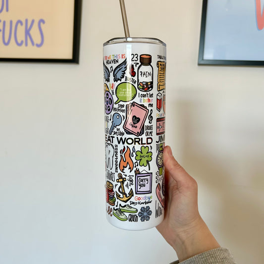 Jimmy Eat World tumbler