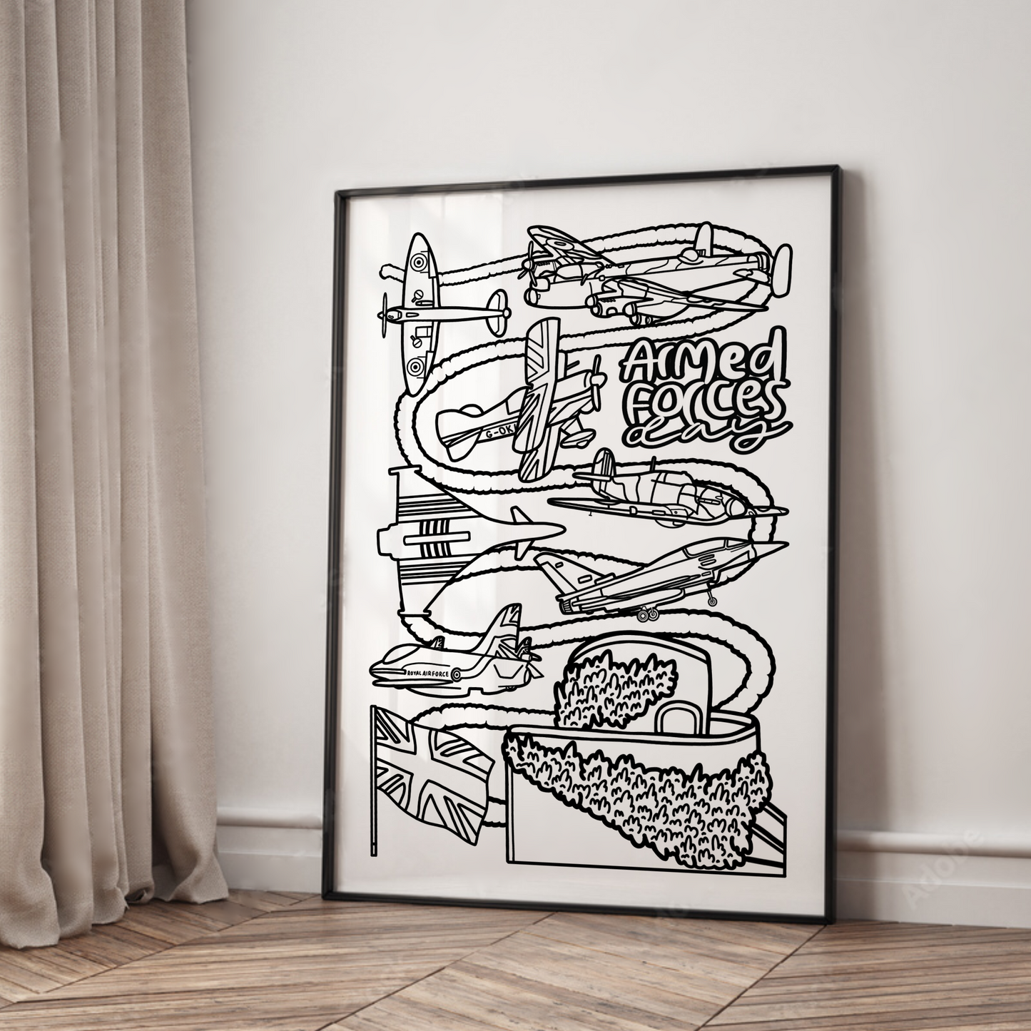 Cleethorpes armed forces day print
