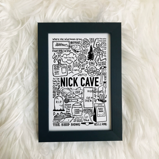 Nick Cave print