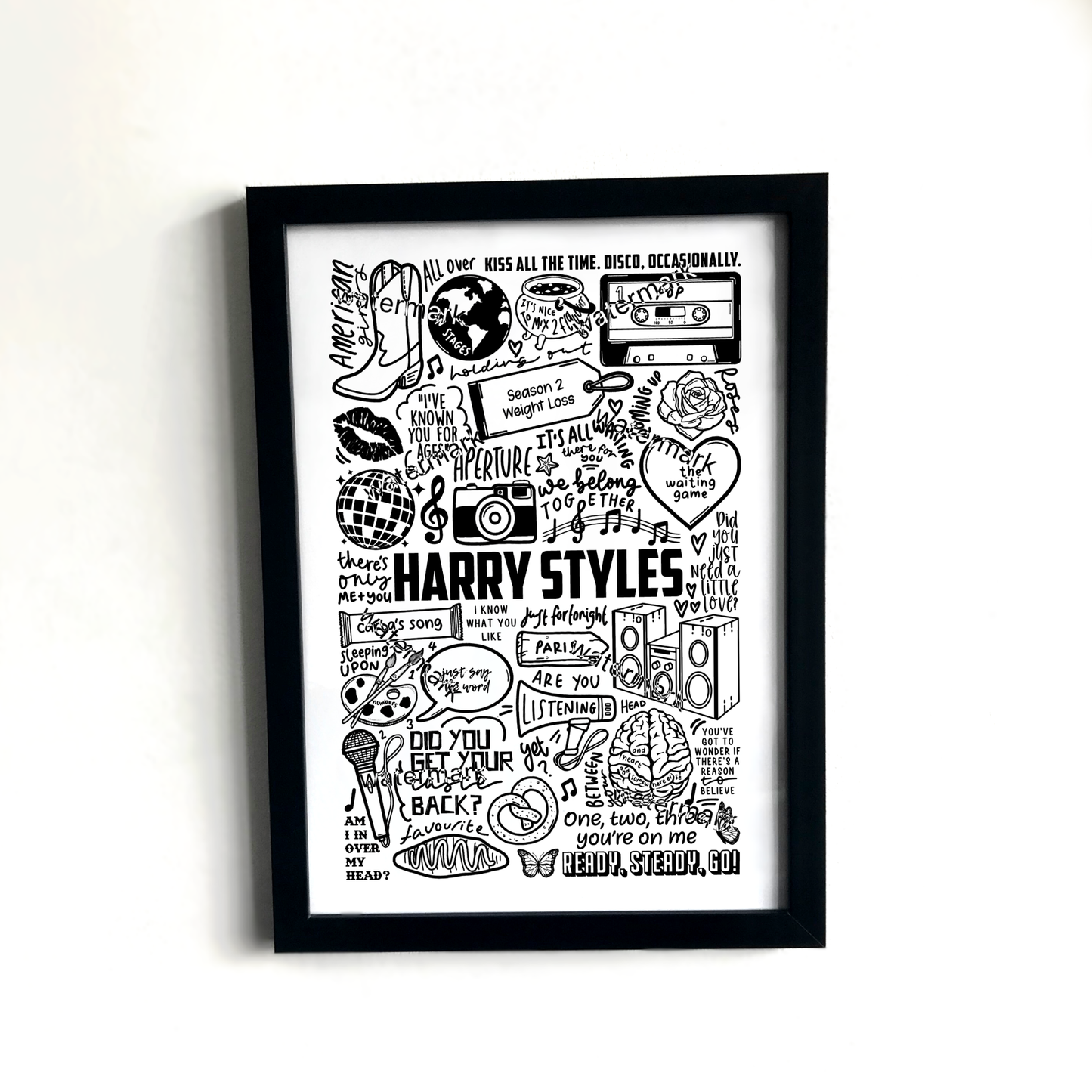 Harry Styles Disco print