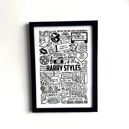 Harry Styles Disco print