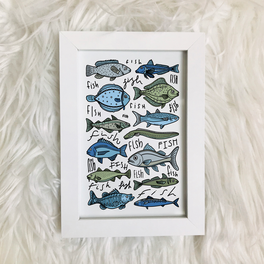 Cleethorpes fish print