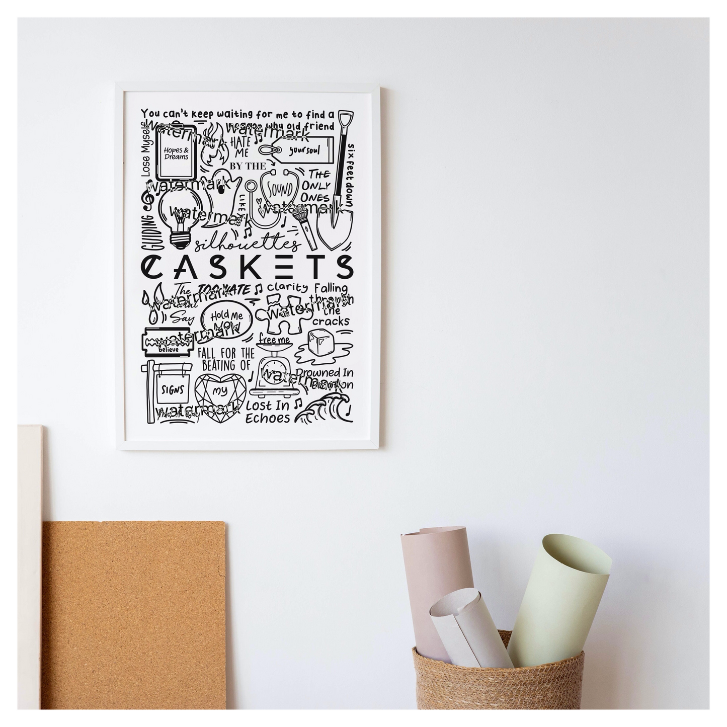 Caskets print