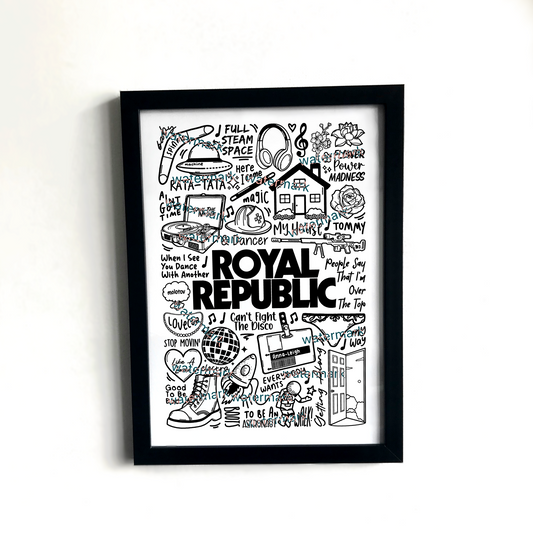 Royal Republic print