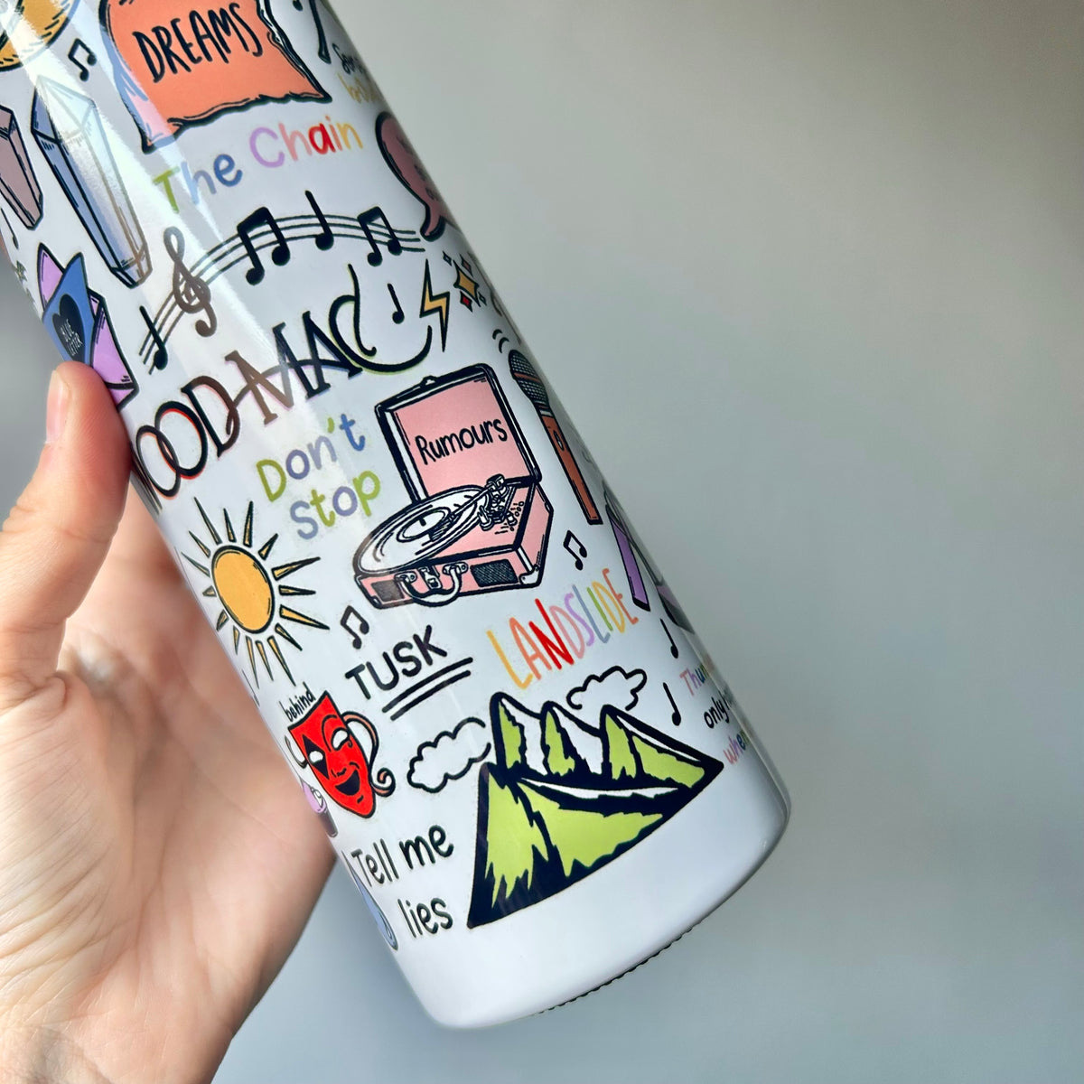 Fleetwood Mac tumbler
