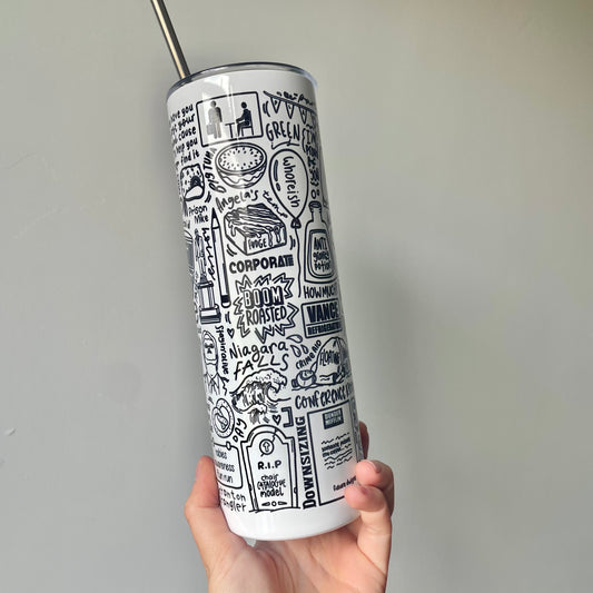 The Office tumbler