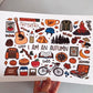 I am an autumn print