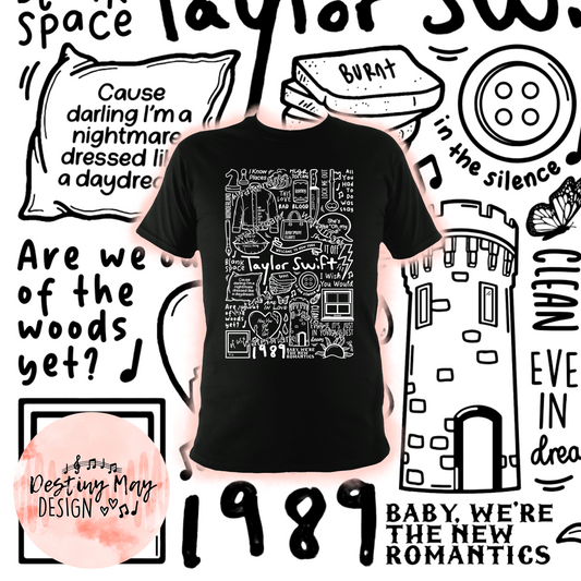 Camiseta Taylor Swift 1989