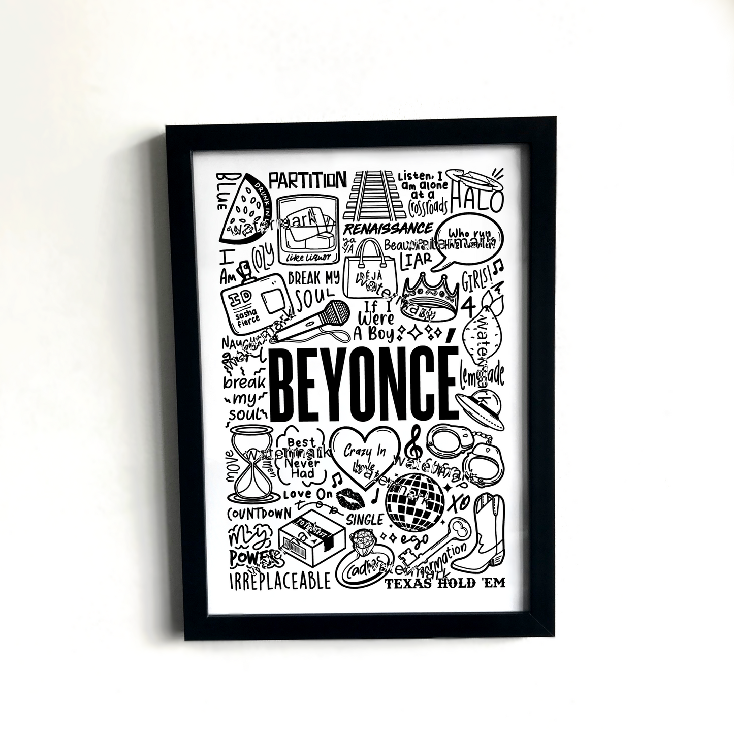 Beyonce print