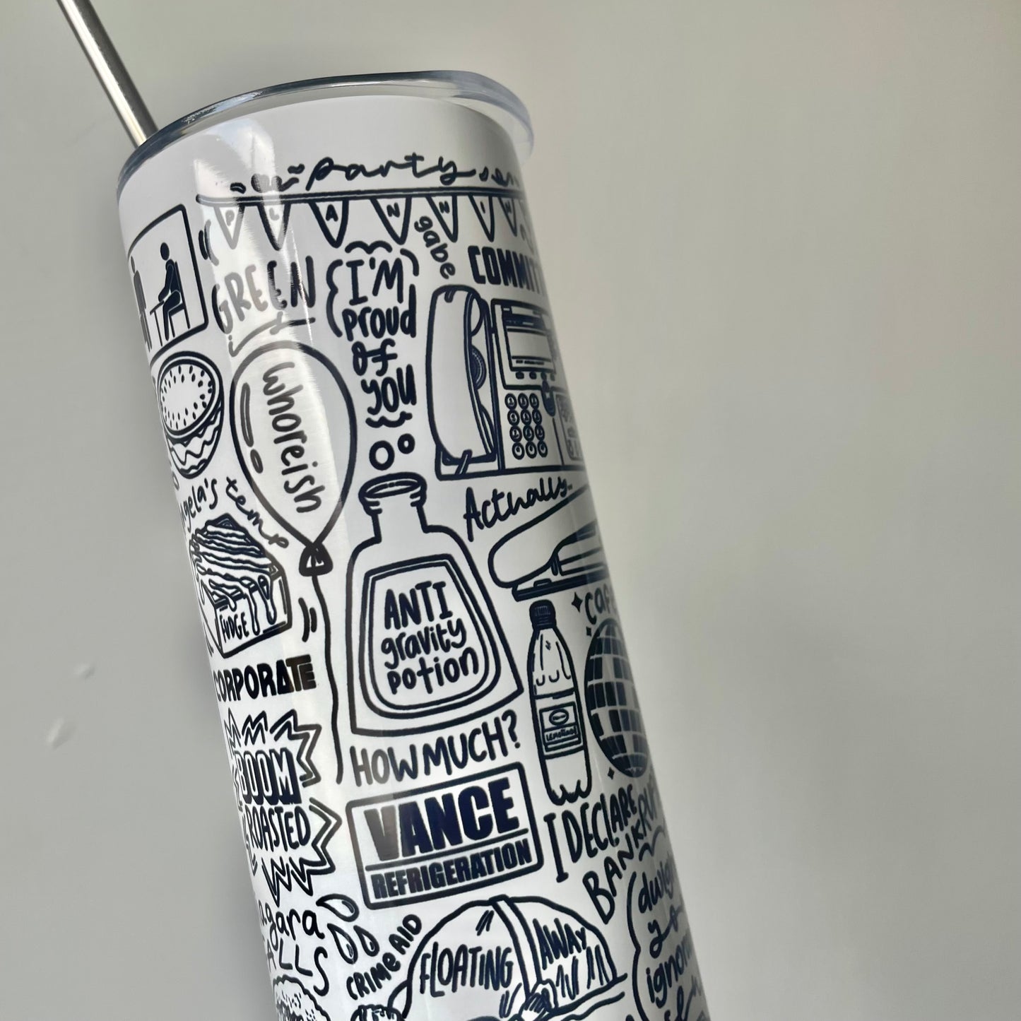The Office tumbler