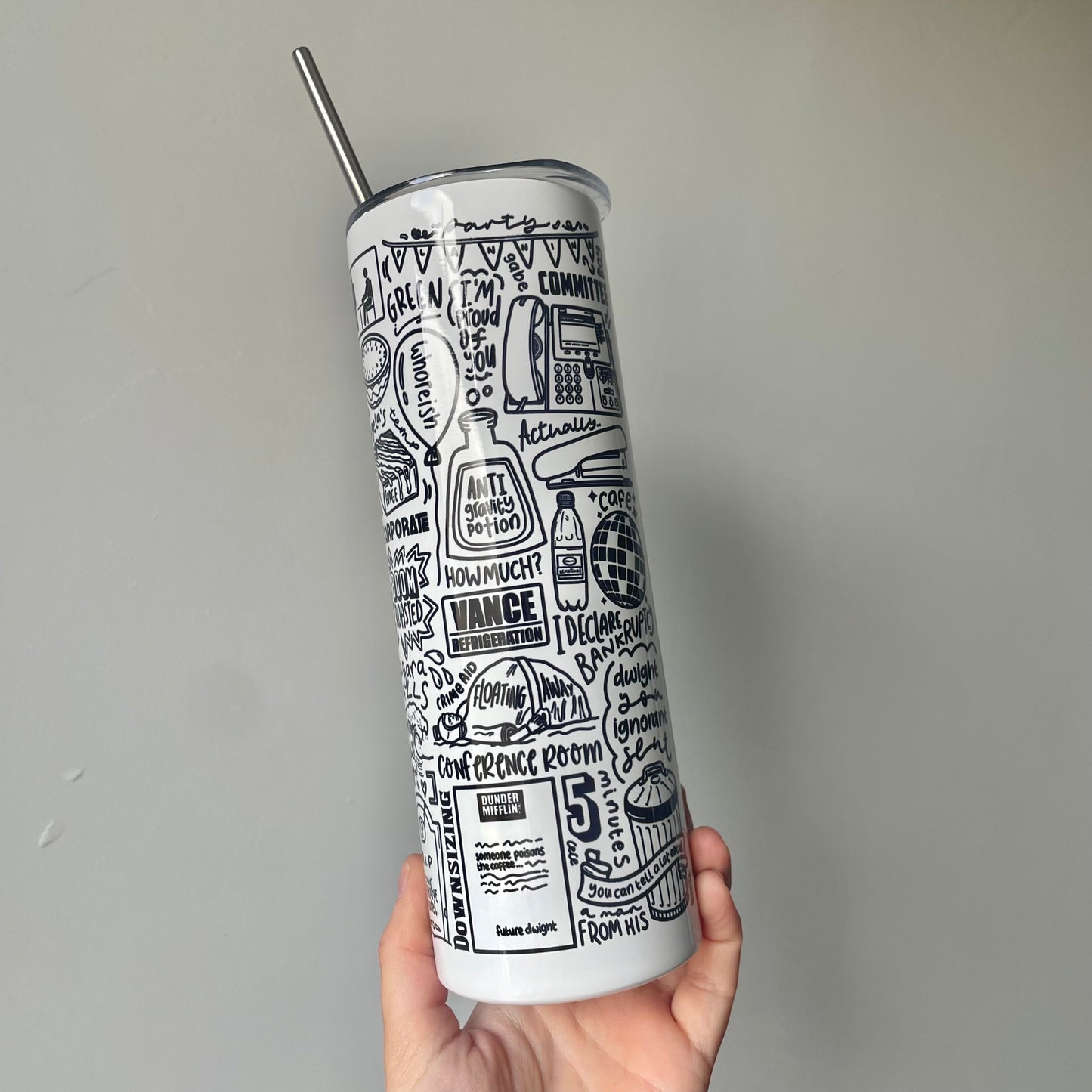 The Office tumbler