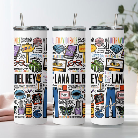 Lana Del Rey tumbler