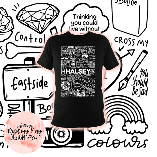 camiseta halsey