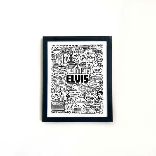 Elvis Presley print