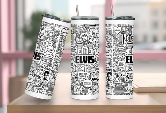 Elvis Presley tumbler