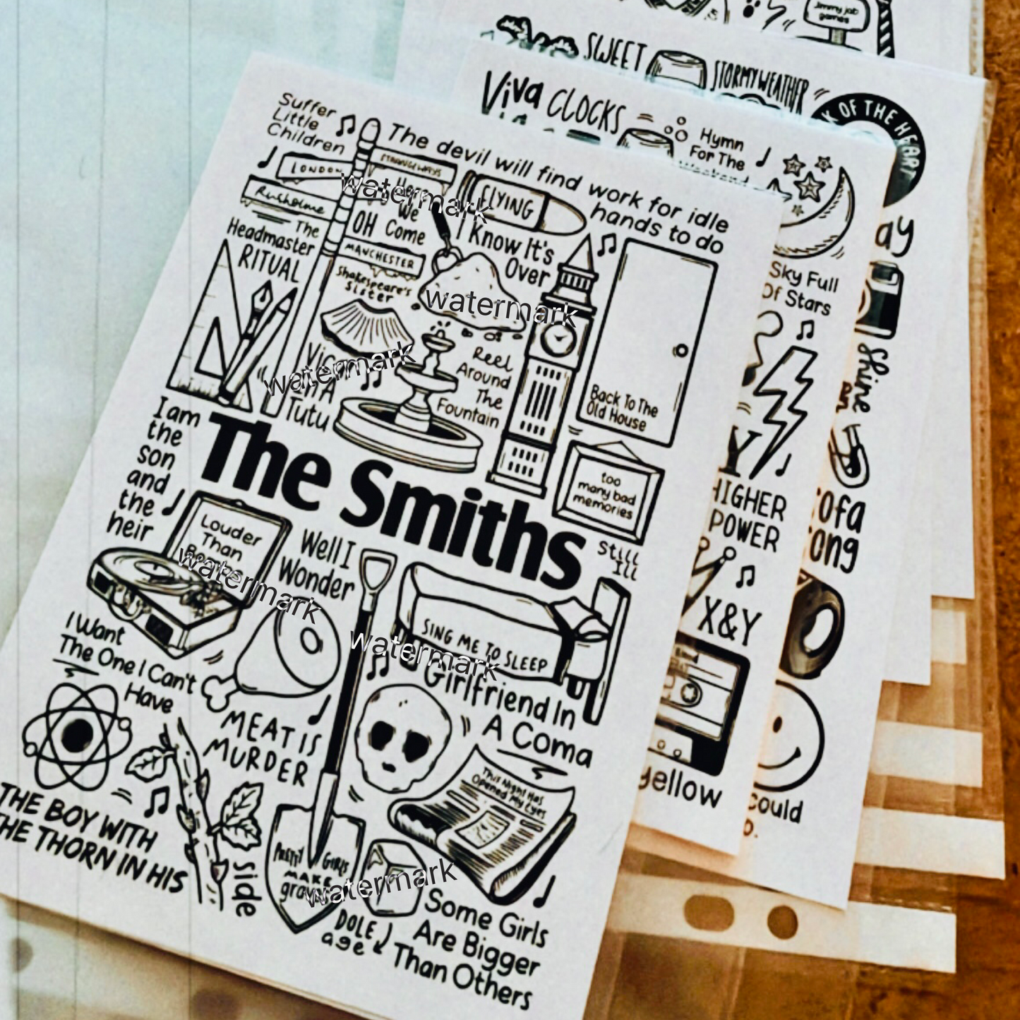 Impresión de los Smiths #2