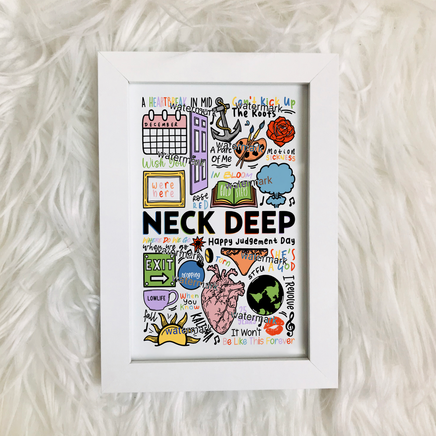 Neck Deep print