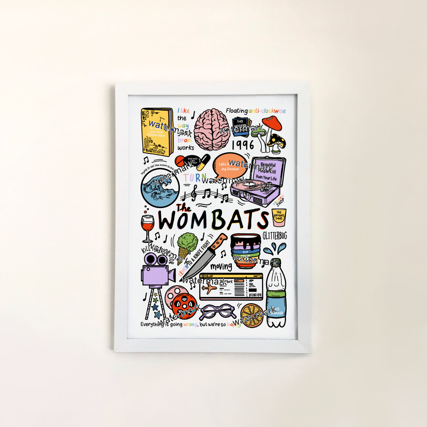 The Wombats print