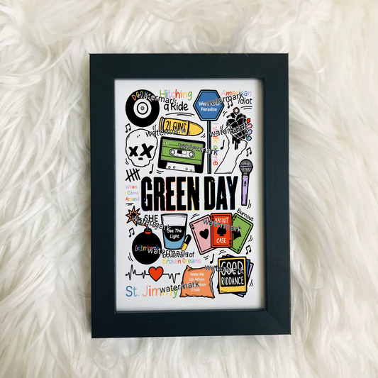 Green Day print