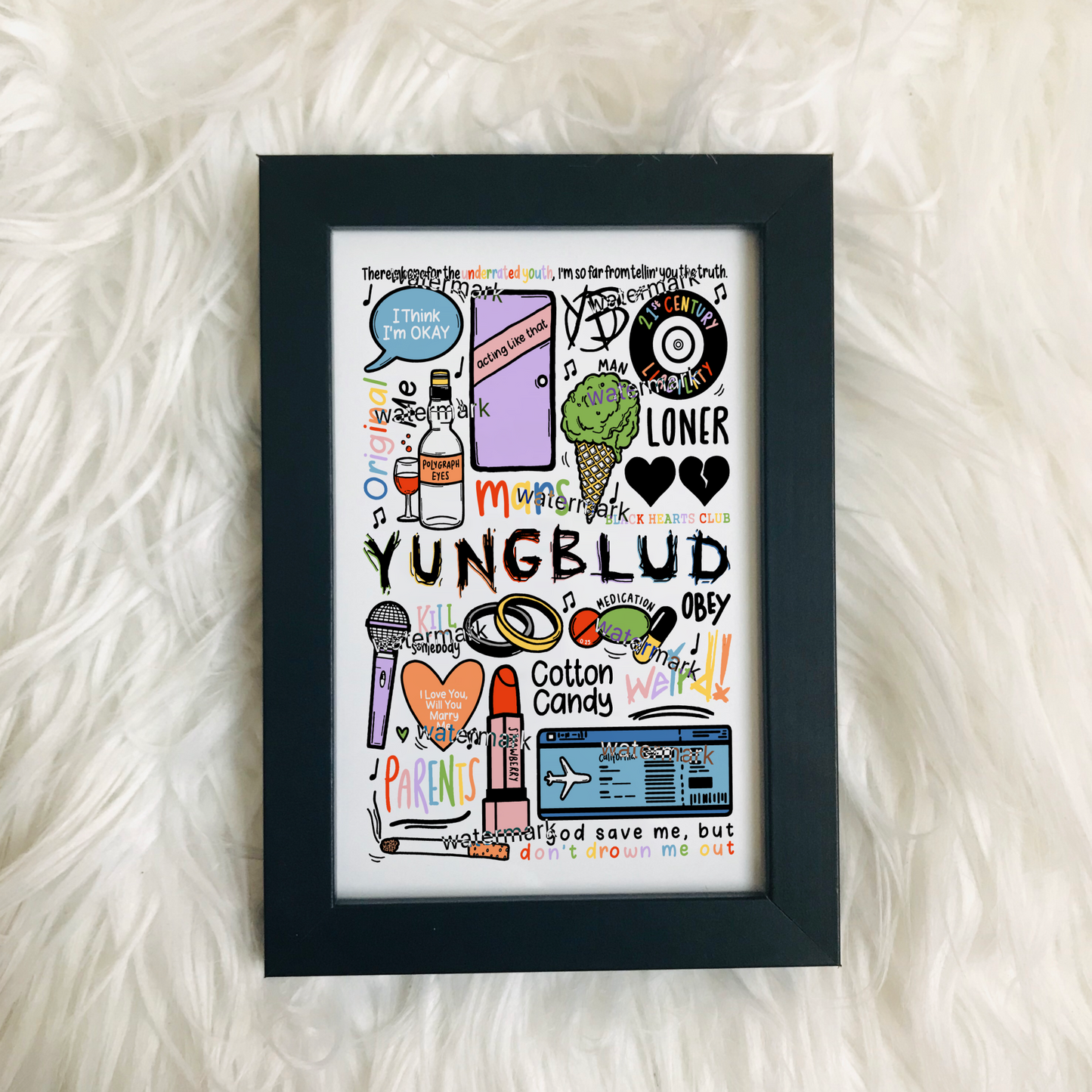 Yungblud print