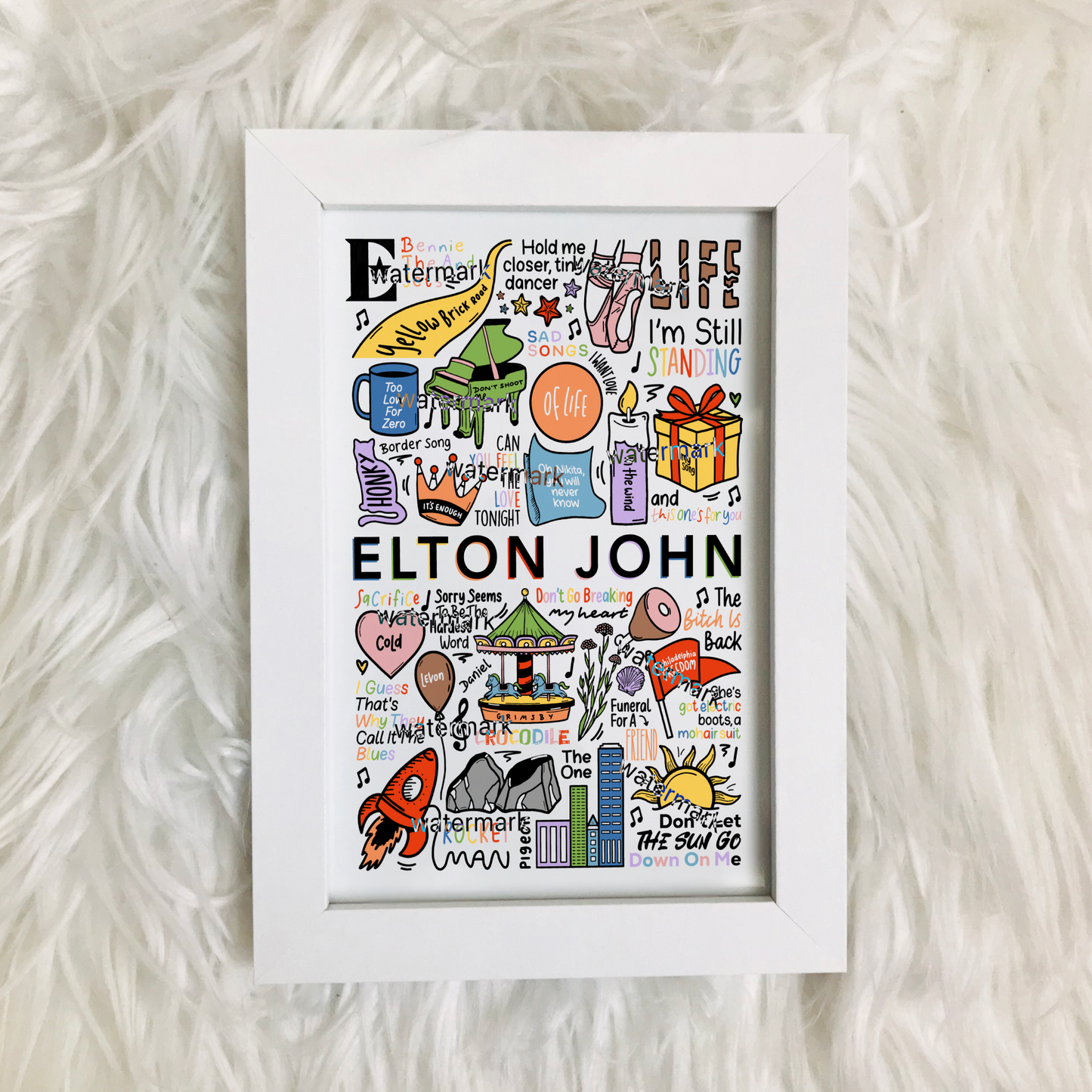 Impression d'Elton John