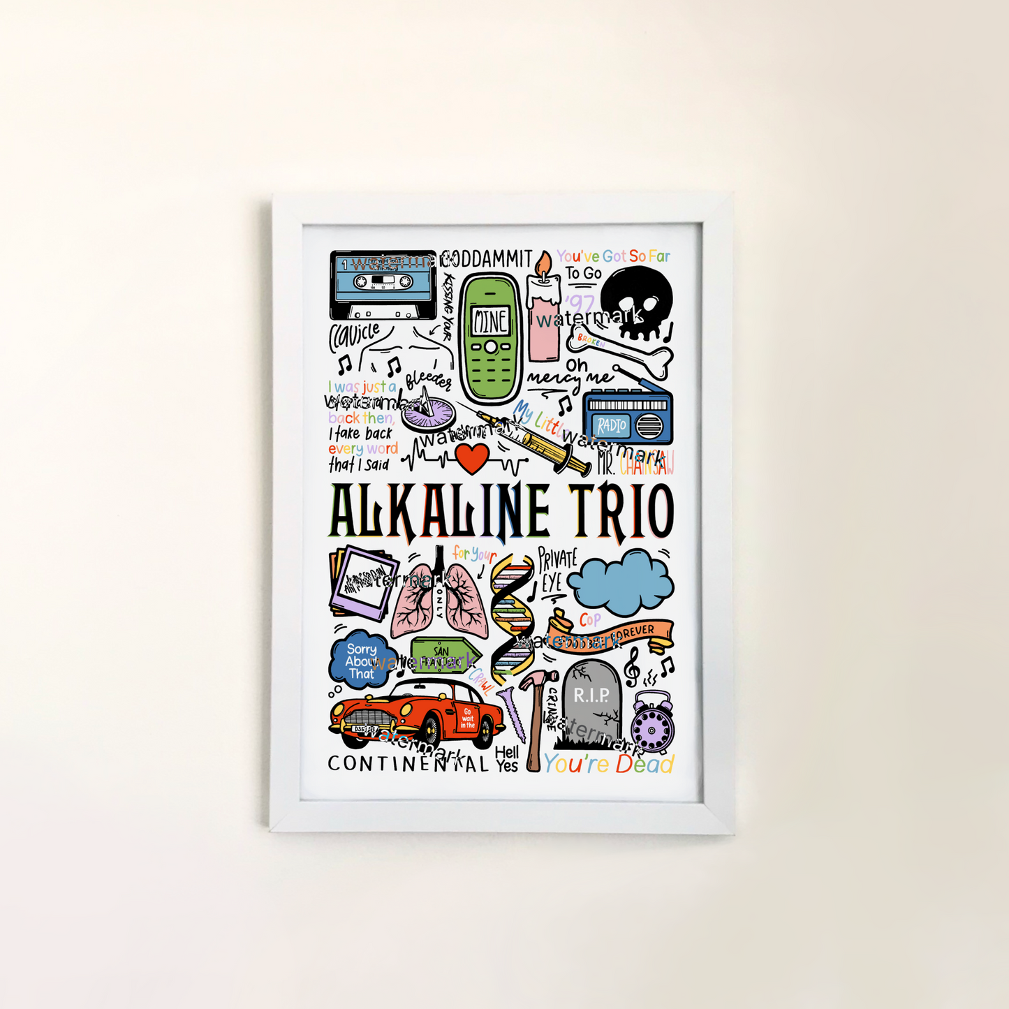 Alkaline Trio print