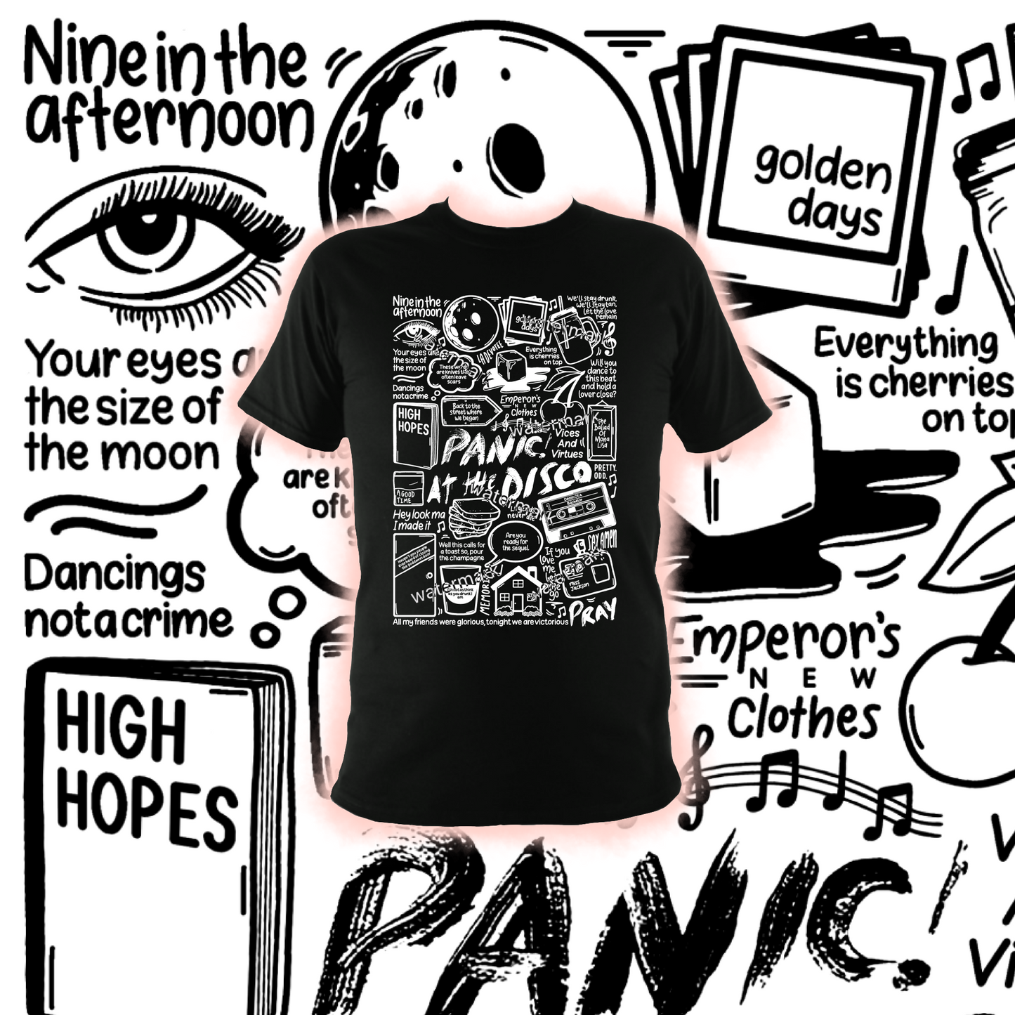 Panic At The Disco t shirt