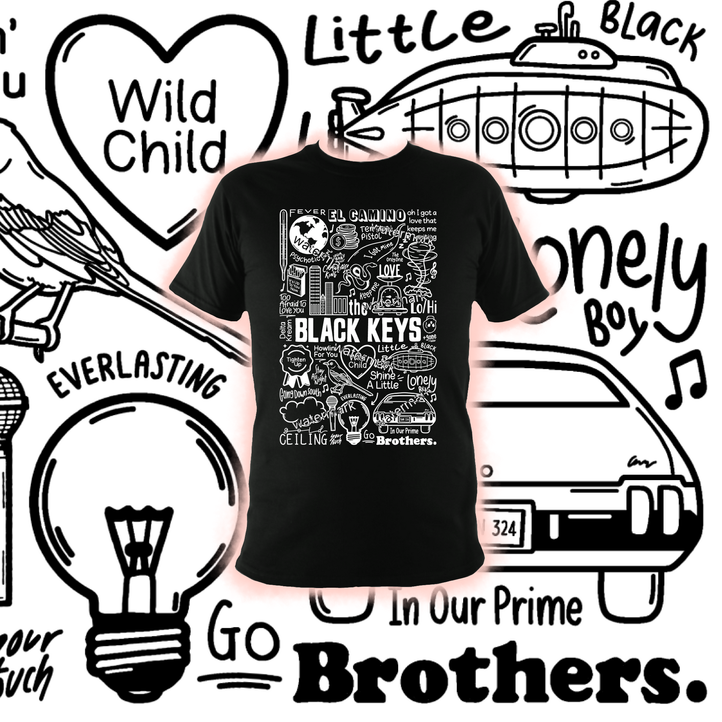 The Black Keys t shirt