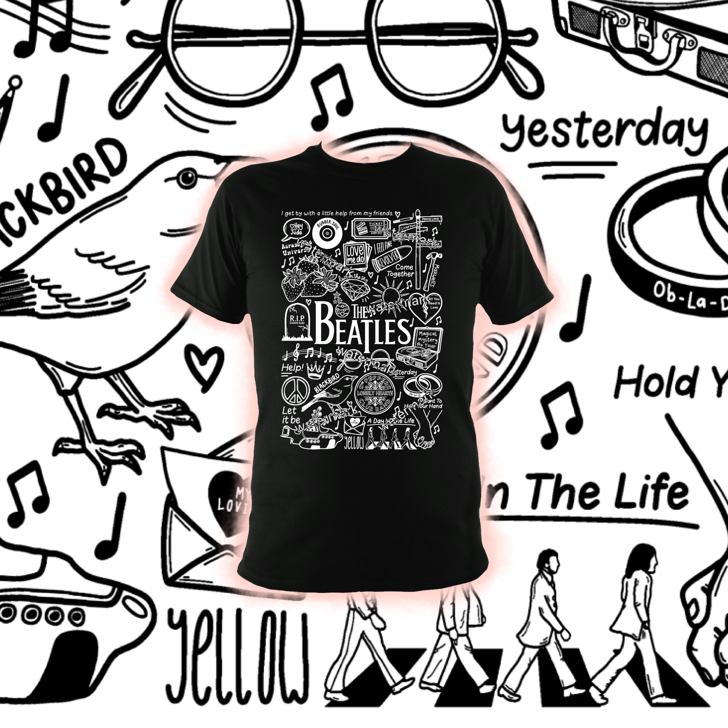 The Beatles t shirt