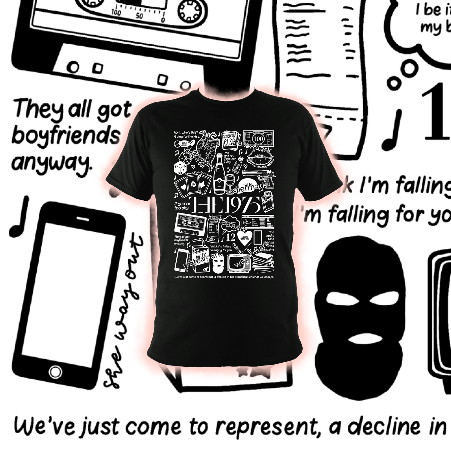 The 1975 t shirt