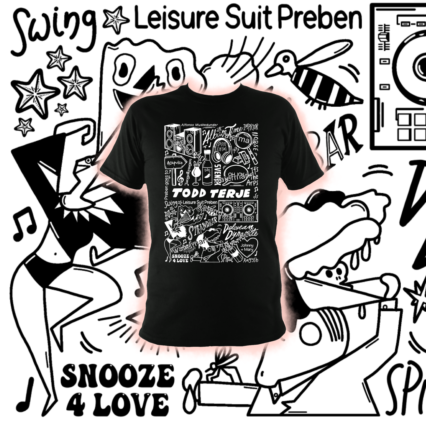 Todd Terje t shirt