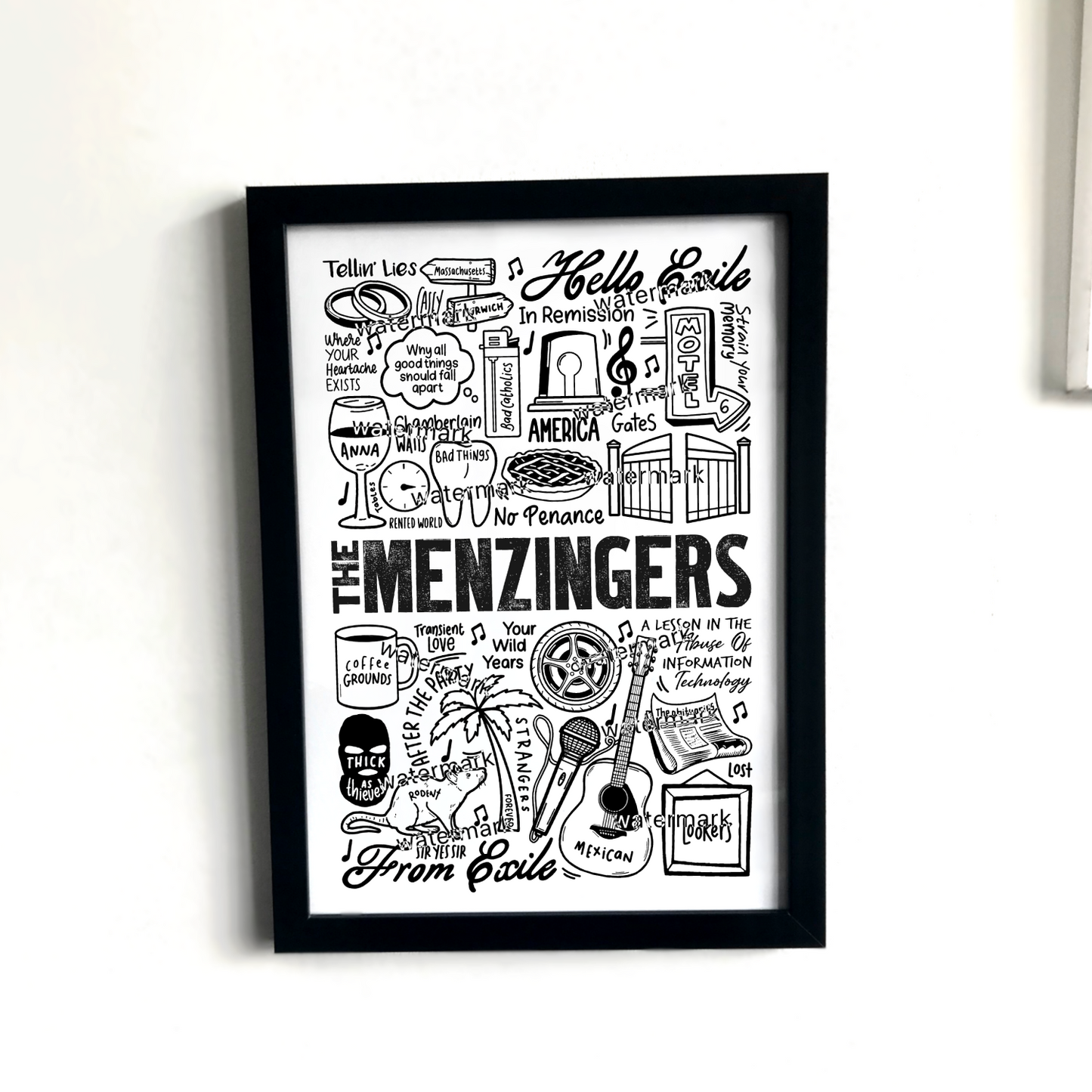 The Menzingers print