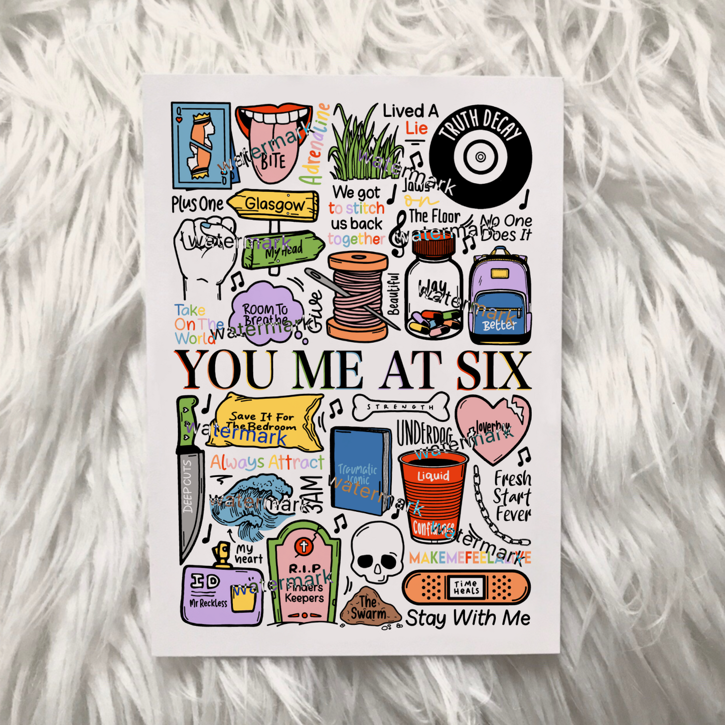 You Me At Six print