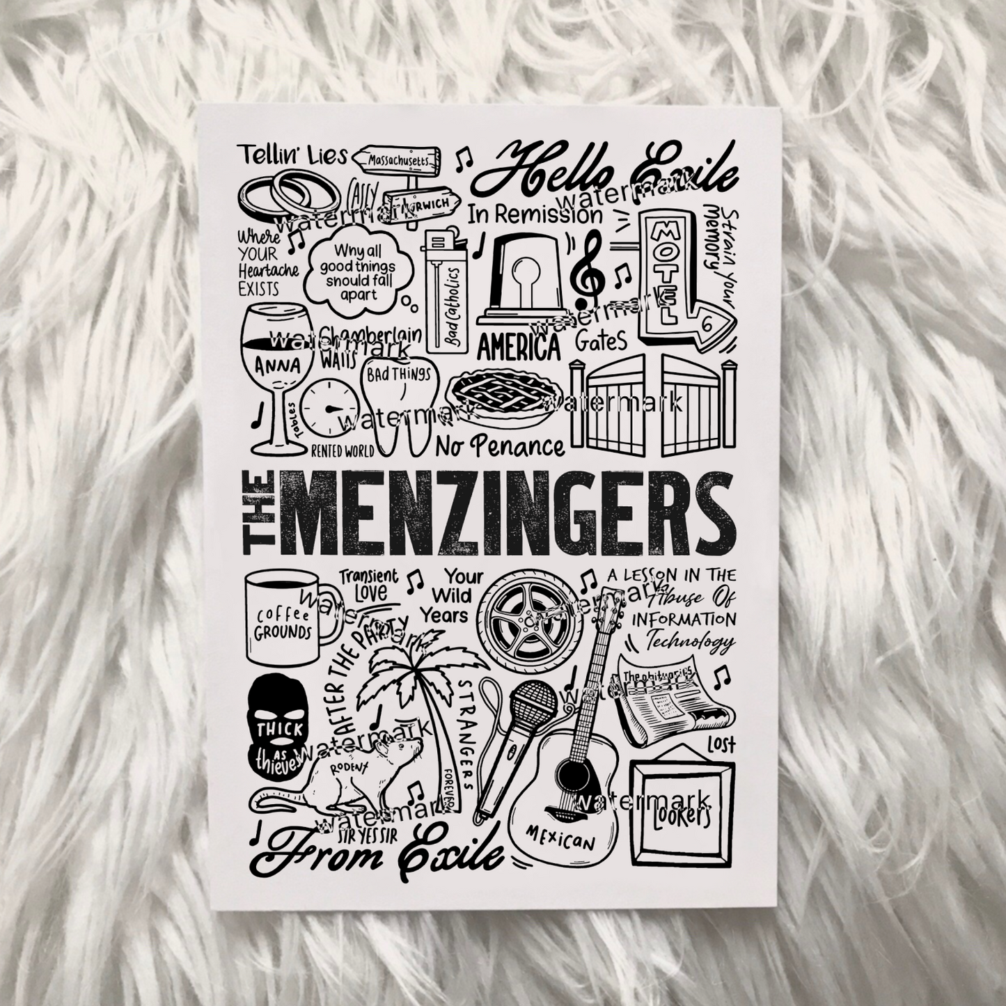 The Menzingers print