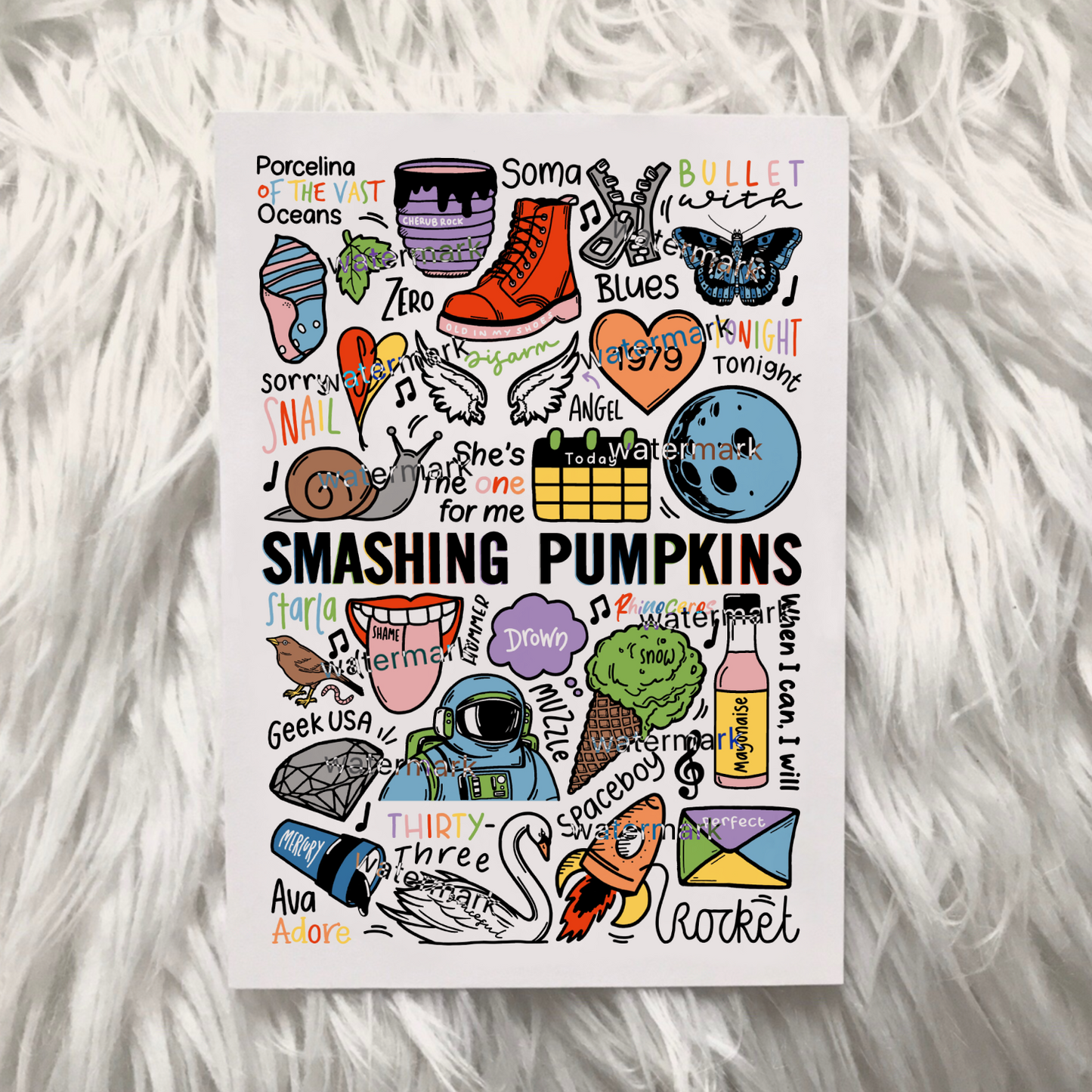 Smashing Pumpkins print