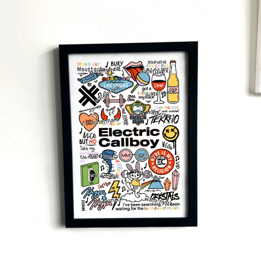 Electric Callboy print