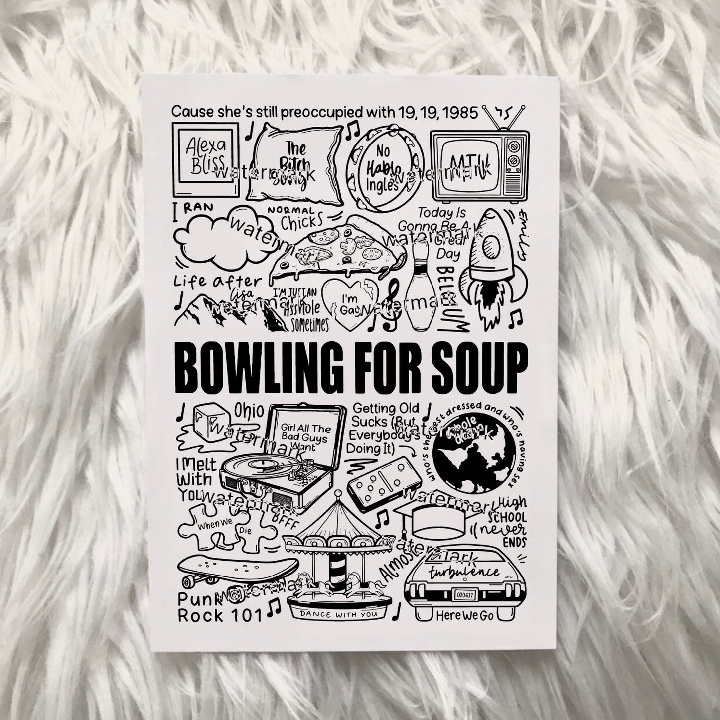 T-shirt Bowling pour la soupe