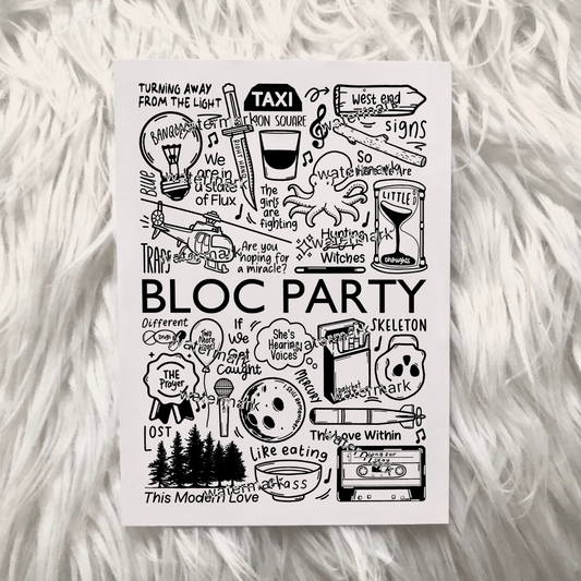 Bloc Party print