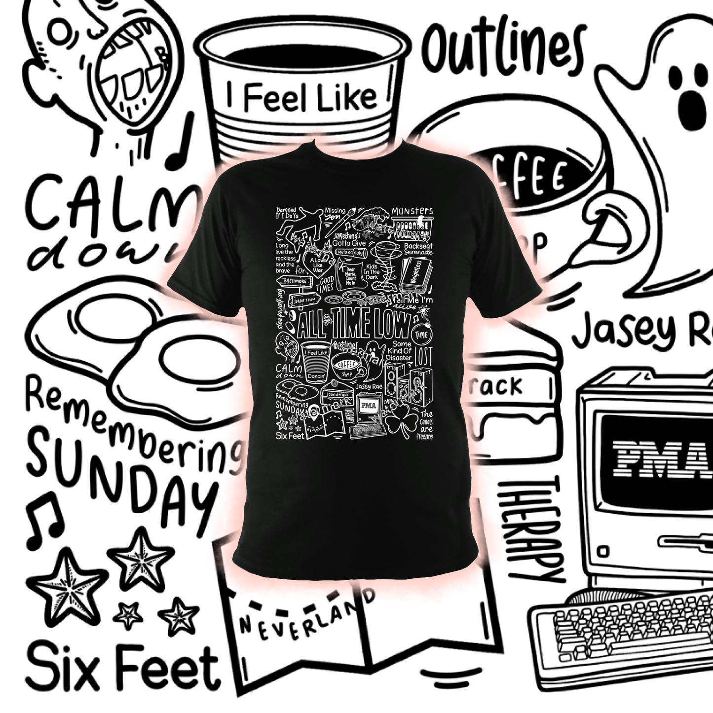 T-shirt All Time Low