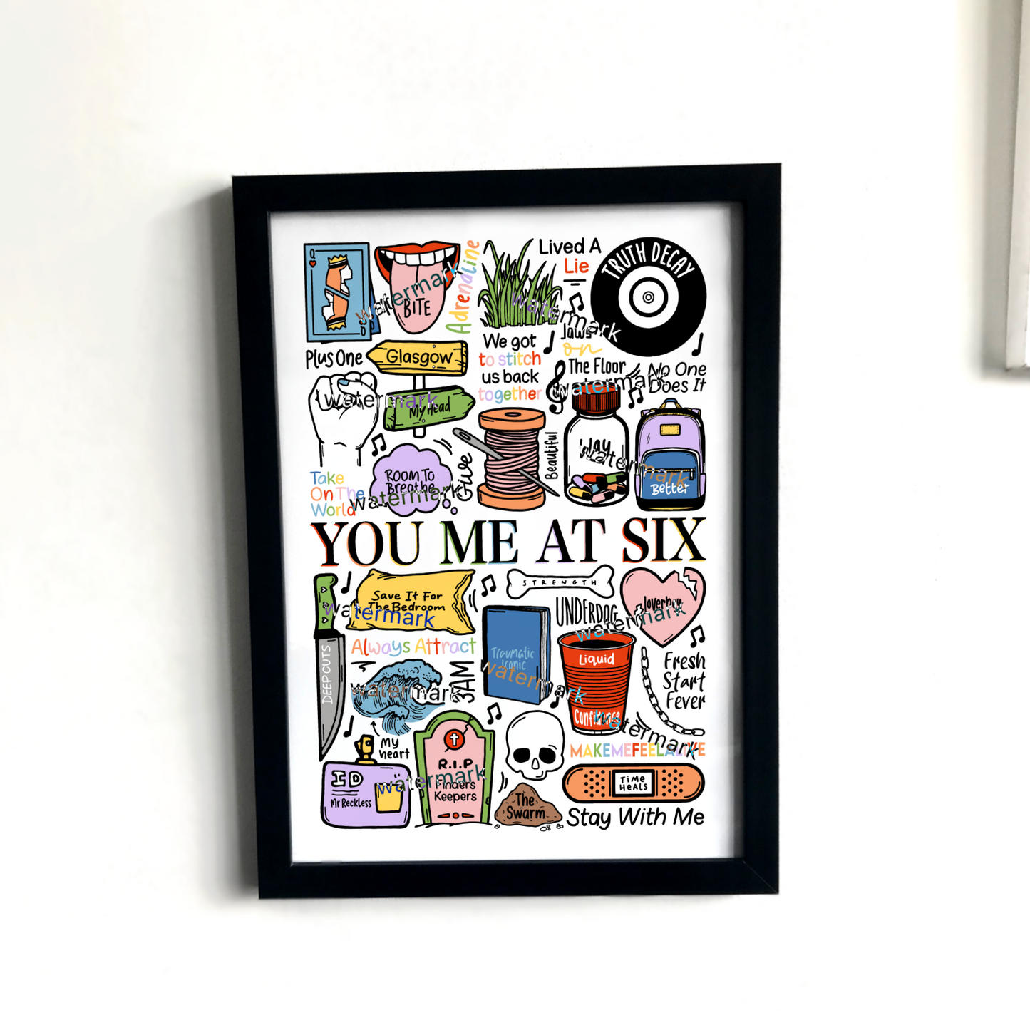 You Me At Six print