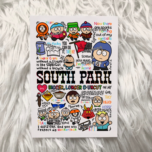 South Park print