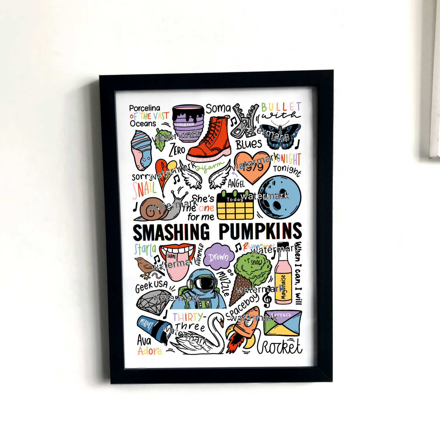 Smashing Pumpkins print