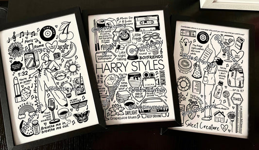 Harry Styles Fine Line print