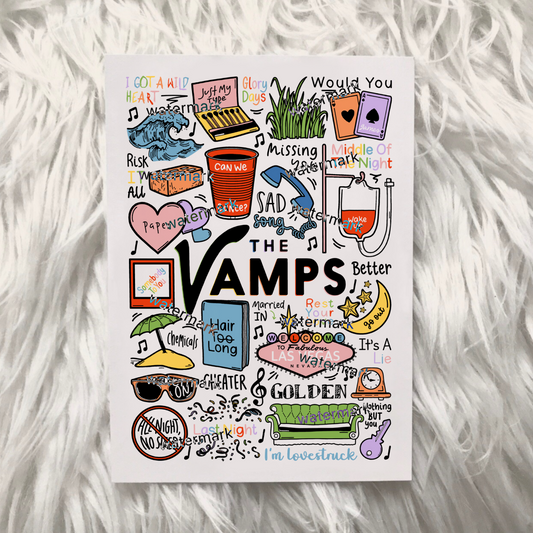 The Vamps print