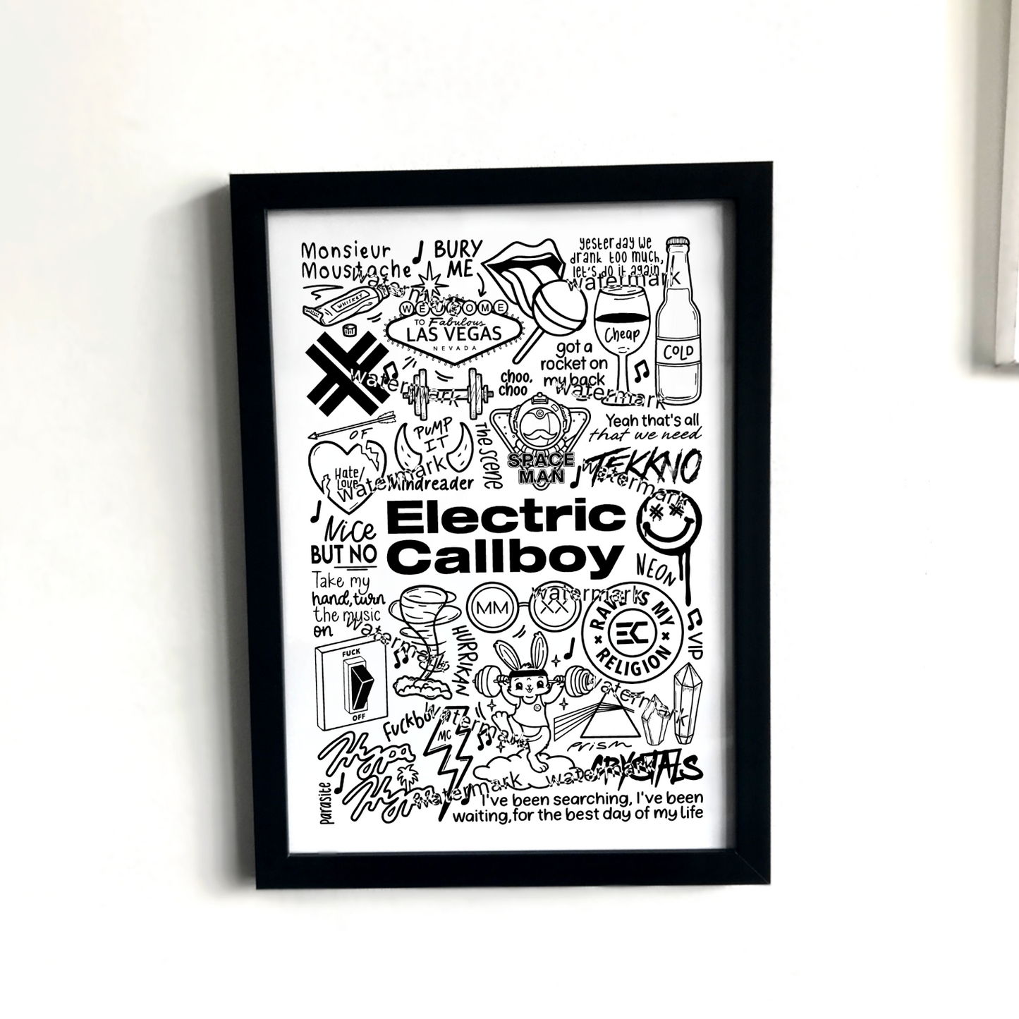 Electric Callboy print