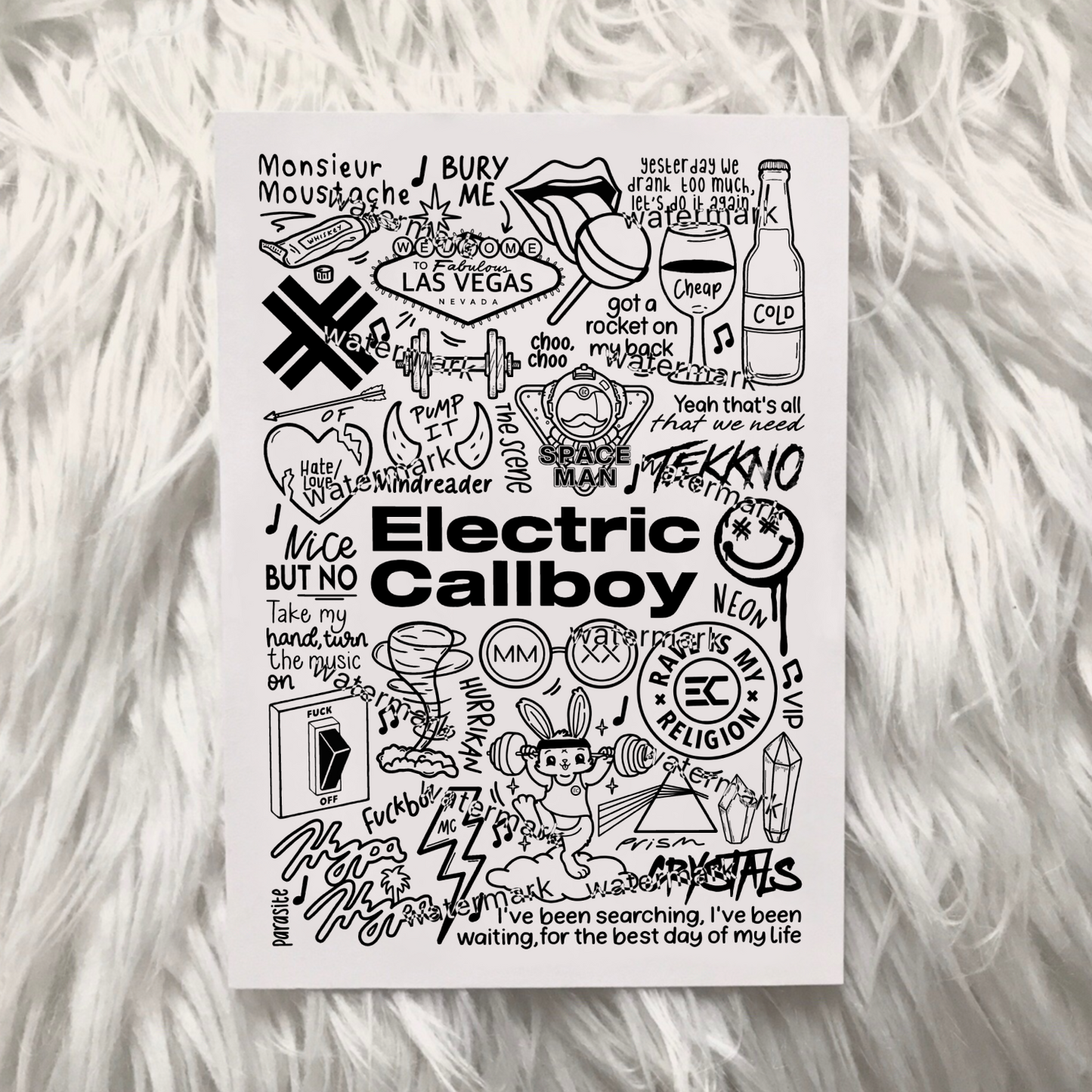 Electric Callboy print